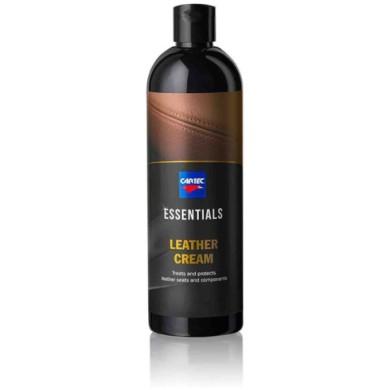 LEAT_2.jpg Cartec Nutriente E Protettivo Per Interni In Pelle Auto Ravvivante Essentials Leather Cream 5 Pezzi X 500ml