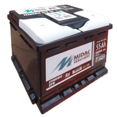 MID_565_4.jpg Midac It2 Batteria Auto Efb Start E Stop 60 Ah 570a 12v Made In Italy