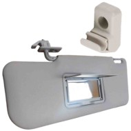 Ricam M00997s Pantina Aletta Parasole Sinistra (lato Guida) Specifica Per Panda 2003-2011 Con Gancio Di Fissaggio Supporto
