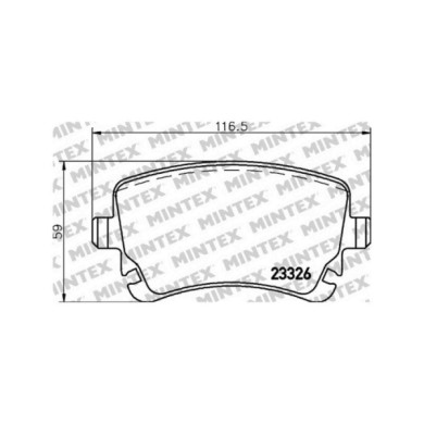 141020-large_default.jpg Pastiglie Freno Volvo V40 2 Volumi Coda Spiovente T5 2013 03-2019 12 Mintex