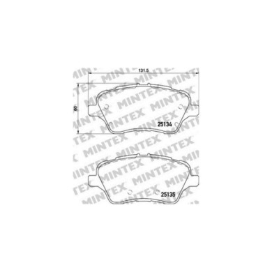142411-large_default.jpg Pastiglie Freno Fiat Panda 0.9 Natural Power 2012 07-2019 12 Mintex