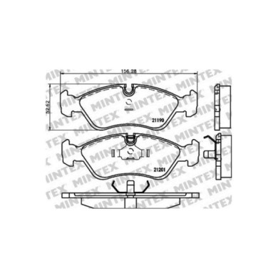 140463-large_default.jpg Pastiglie Freno Audi A3 Sportback 2.0 Tfsi 2004 09-2013 03 Mintex
