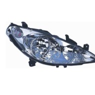 Proiettore H7/h1 S.fendinebbia Con Motore Elettrico Per Peugeot 307 Lato Sinistro Dal 2001/03 Al 2005/08