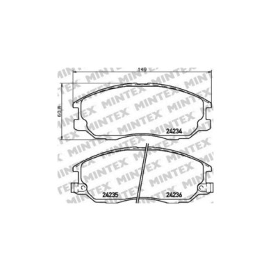 140472-large_default.jpg Pastiglie Freno Bmw 1 118d 2003 11-2007 02 Mintex