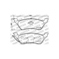 Pastiglie Freno Ford Fiesta Vi Van 1.0 2012 10-2019 12 Mintex