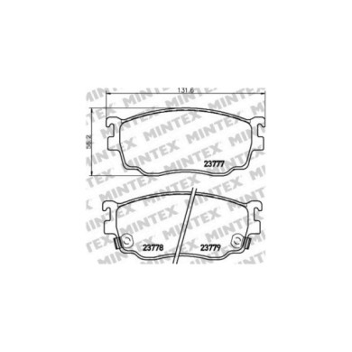 140373-large_default.jpg Pastiglie Freno Toyota Yaris 1.3 1999 11-2005 10 Mintex