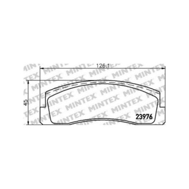 141150-large_default.jpg Pastiglie Freno Toyota Yaris 1.3 4wd 2007 08-2011 12 Mintex