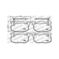 Pastiglie Freno Renault 18 2.1 Diesel 1981 11-1986 07 Mintex
