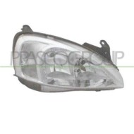 Proiettore Sinistro Per Opel/vauxhall Corsa C Dal 2000 Al 2003