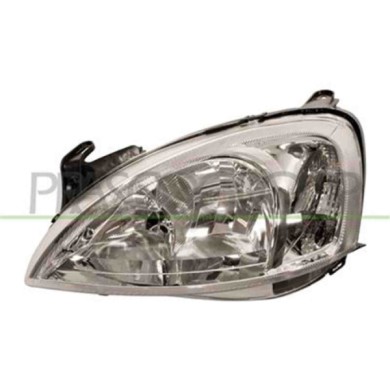 OP0324916_1.JPG Proiettore Sinistro H1+h7 Elettrico Senza Motore Per Opel/vauxhall Corsa C Dal 2003 Al 2006