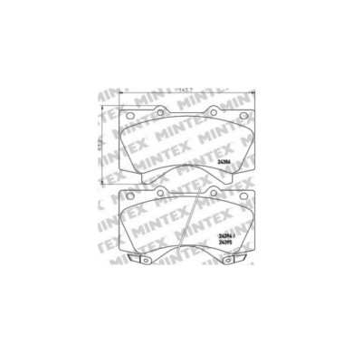 140454-large_default.jpg Pastiglie Freno Bmw X5 Xdrive30i 2008 09-2010 03 Mintex