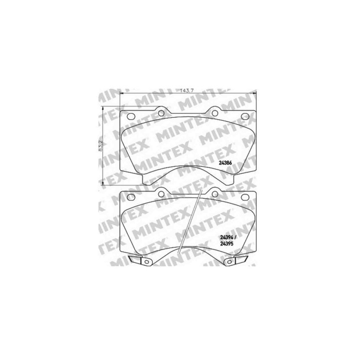 140454-large_default.jpg Pastiglie Freno Bmw X5 Xdrive30i 2008 09-2010 03 Mintex