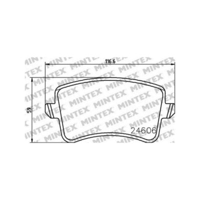 142495-large_default.jpg Pastiglie Freno Ford Fiesta Vi Van 1.0 2012 10-2019 12 Mintex