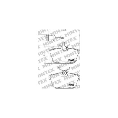 142221-large_default.jpg Pastiglie Freno Opel Corsa C Furgonato 2005 07-2006 06 Mintex