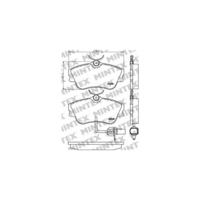 140393-large_default.jpg Pastiglie Freno Toyota Rav 4 Ii 1.8 Vvt-i 2000 08-2005 11 Mintex