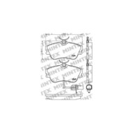 140393-large_default.jpg Pastiglie Freno Toyota Rav 4 Ii 1.8 Vvt-i 2000 08-2005 11 Mintex