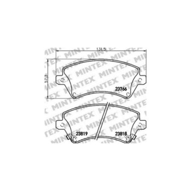 142415-large_default.jpg Pastiglie Freno Opel Meriva B Mpv Space Wagon 1.4 Lpg 2011 06-2017 03 Mintex