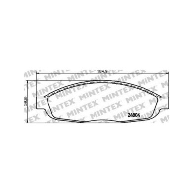 141018-large_default.jpg Pastiglie Freno Fiat Doblo Mpv Space Wagon 1.6 16v 2001 10-2010 12 Mintex