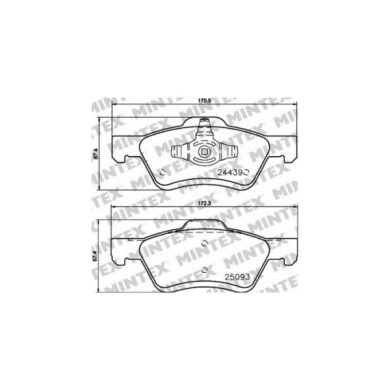 141012-large_default.jpg Pastiglie Freno Dacia Duster 1.5 Dci 2010 06-2019 12 Mintex