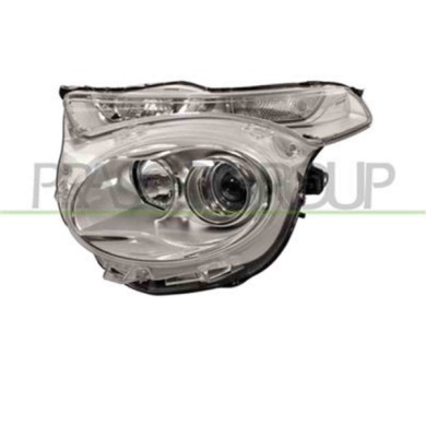 CI2064904_1.JPG Proiettore Sinistro H7+h7 Elettrico Senza Motore Per Citroen C1 Dal 2014