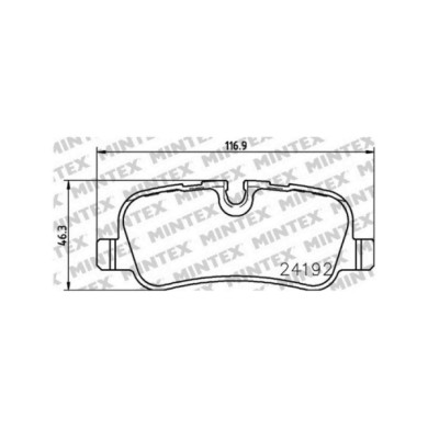 141044-large_default.jpg Pastiglie Freno Bmw 1 120i 2006 09-2011 06 Mintex