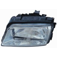 Proiettore H4 Mod. Valeo Elettrico Senza Motore Per Audi A4 Lato Destro Dal 1995/01 Al 1999/05