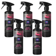 Cartec Cera Liquida Per Auto Metallizzate, Opache, Perlate E Pastello Essentials Quick Spray Wax 5 Pz X 500ml