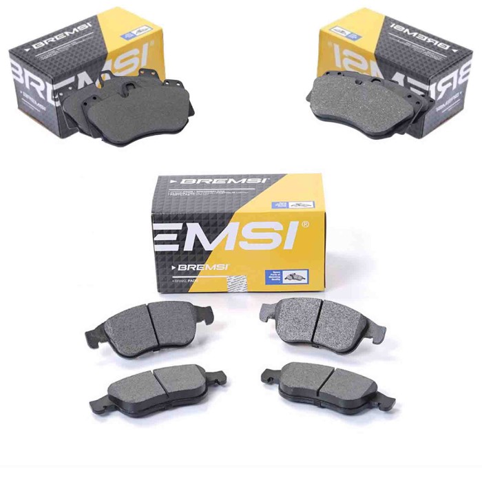 KIT_PASTIGLIE_FRENO.jpg Kit Pastiglie Freno Anteriore Austin Maestro Fastback (xc) Bp2258 Bhm7237 Con Contatto Segnalazione Usur