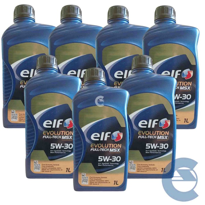 ELF-7-LITRI-(4).jpg Elf Evolution Full Tech Msx 5w-30 7 Litri Olio Motore Per Alte Prestazioni
