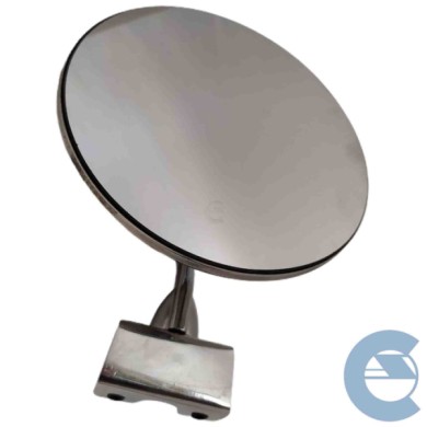 Famac Specchio Laterale Rotondo Cromato Con Morsetto Fiat 500 34 055 00