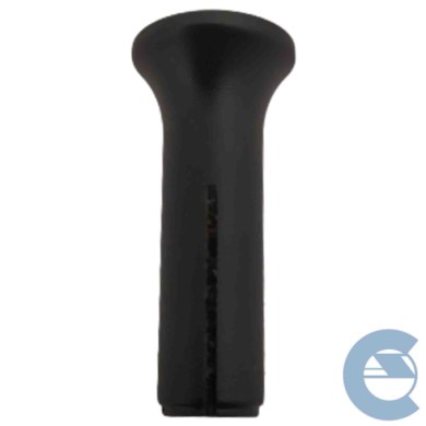 144101.jpg Famac Pomello Sicura Portiera Nero Fiat 500 34 075 00 Accessorio Epoca