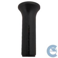 144101.jpg Famac Pomello Sicura Portiera Nero Fiat 500 34 075 00 Accessorio Epoca