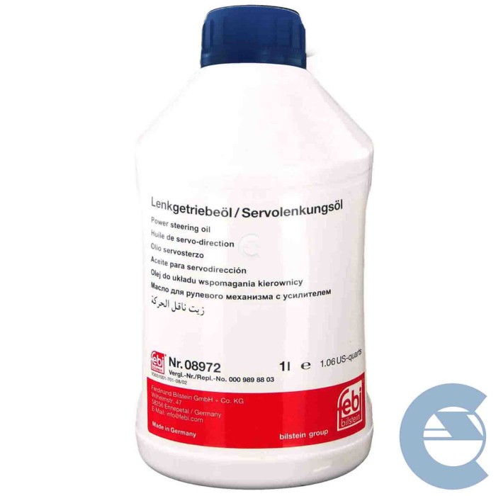 149087-large_default.jpg Febi Bilstein Lenkgetriebeöl Olio Servosterzo 08972 1l Elettroidraulico