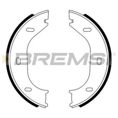 GF0001.JPG Kit Ganasce Freno Stazionamento Posteriore Bmw 3 (e21) Gf0001 34 41 1 100 567 S.f. Ate Teves Bremsi