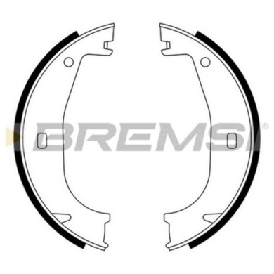 GF0078.JPG Kit Ganasce Freno Stazionamento Posteriore Bmw 3 (e36) Gf0078 34 41 1 160 924 S.f. Ate Teves Bremsi