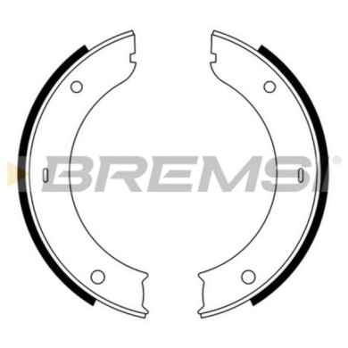 GF0133.JPG Kit Ganasce Freno Stazionamento Posteriore Maserati Gransport Cabriolet Gf0133 194876 S.f. Brembo Bremsi