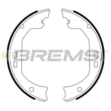 GF0134.JPG Kit Ganasce Freno Stazionamento Posteriore Maserati Ghibli Iii Quattroporte Vi Gf0134 67000035 S.f. Ate Bremsi