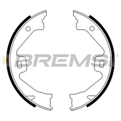 GF0269.JPG Kit Ganasce Freno Stazionamento Posteriore Rover 75 75 Tourer Mg Mg Zt Mg Zt- T Gf0269 Gbs90838af S.f. Teves Bremsi