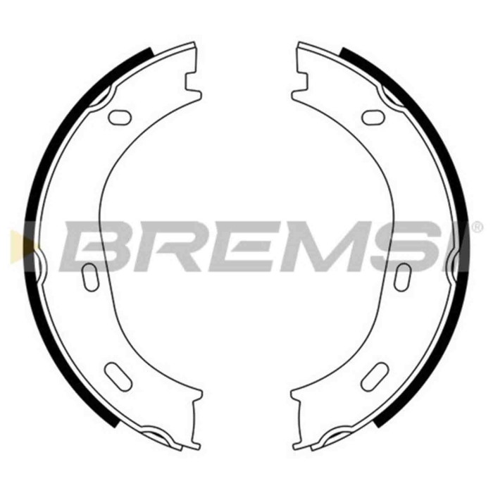 GF0301.JPG Kit Ganasce Freno Stazionamento Posteriore Mercedes-benz Heckflosse (w111 W112) Gf0301 1084200120 S.f. Ate Teves Brem