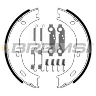 Kit Ganasce Freno Stazionamento Posteriore Mercedes-benz Heckflosse (w111 W112) Gf0301-1 1234120120 S.f. Ate Teves Bremsi