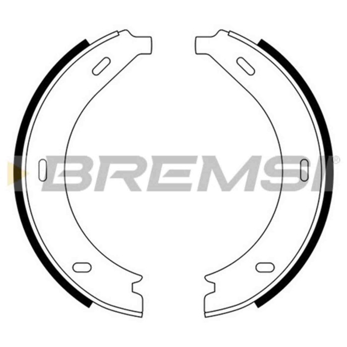 GF0305.JPG Kit Ganasce Freno Stazionamento Posteriore Mercedes-benz Vito Autobus Classe V Vito Furgonato Gf0305 24204720 S.f. At