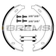 Kit Ganasce Freno Stazionamento Posteriore Mercedes-benz Vito Autobus Classe V Vito Furgonato Gf0305-1 S.f. Ate Teves Bremsi