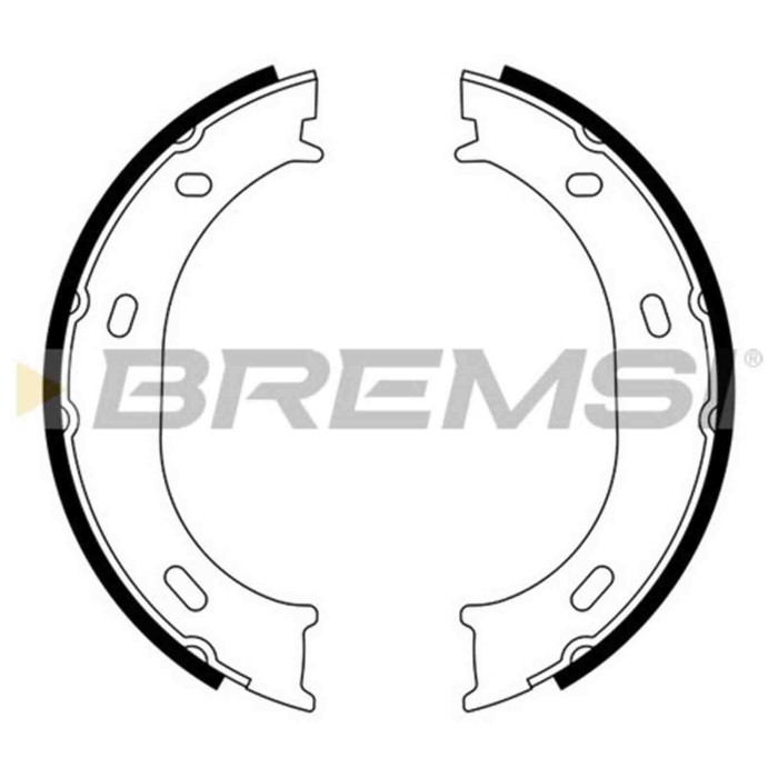 GF0306.JPG Kit Ganasce Freno Stazionamento Posteriore Mercedes-benz Sprinter 2-t Autobus (b901 B902) Gf0306 24205820 S.f. Bosch 