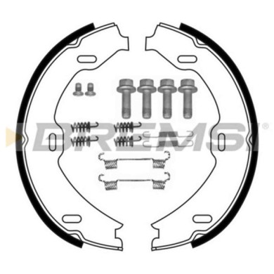 GF0311-1.JPG Kit Ganasce Freno Stazionamento Posteriore Mercedes-benz Classe S Classe S Coupú Gf0311-1 240 420 00 20 S.f. Ate Te
