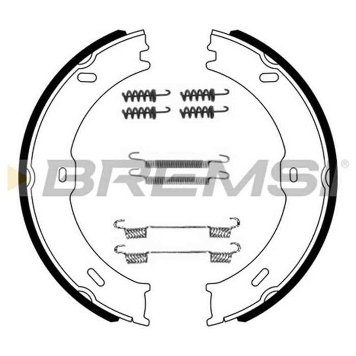 GF0315-1.JPG Kit Ganasce Freno Stazionamento Posteriore Mercedes-benz Sprinter 3,5-t Autobus (b906) Gf0315-1 S.f. Ate Teves Brem
