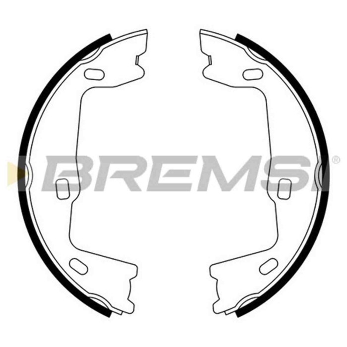 GF0349.JPG Kit Ganasce Freno Stazionamento Posteriore Opel Kadett E 2 Volumi /coda Spiovente (t85) Gf0349 1605686 S.f. Gen. Moto