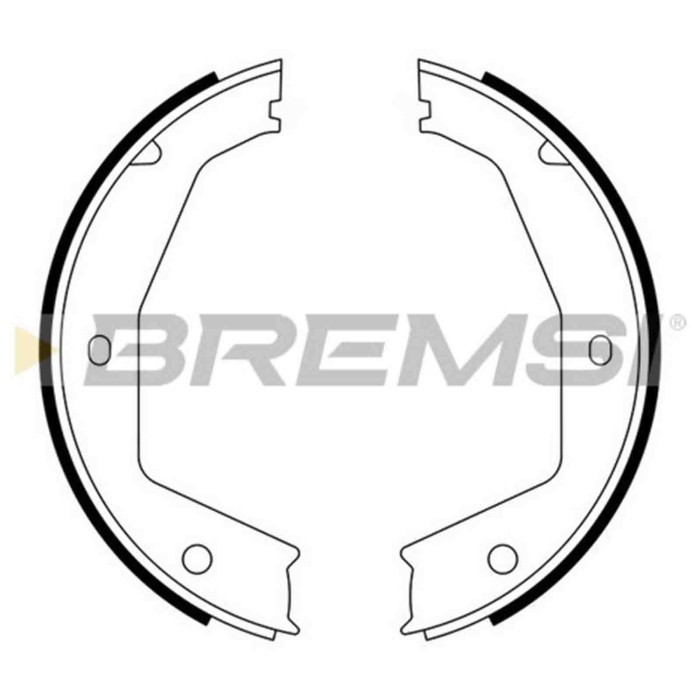 GF0397.JPG Kit Ganasce Freno Stazionamento Posteriore Jaguar Xj Coupú Gf0397 Cbc2347 S.f. Brembo Bremsi