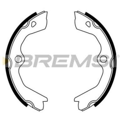 GF0398.JPG Kit Ganasce Freno Stazionamento Posteriore Jaguar Xj (xj40 Xj81) Gf0398 Jlm800 S.f. Bosch Bremsi