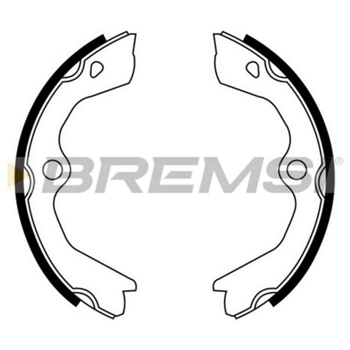 GF0398.JPG Kit Ganasce Freno Stazionamento Posteriore Jaguar Xj (xj40 Xj81) Gf0398 Jlm800 S.f. Bosch Bremsi
