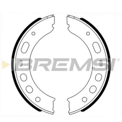 GF0399A.JPG Kit Ganasce Freno Stazionamento Posteriore Porsche 911 Targa (996) Gf0399a 92835209710 S.f. Brembo Bremsi